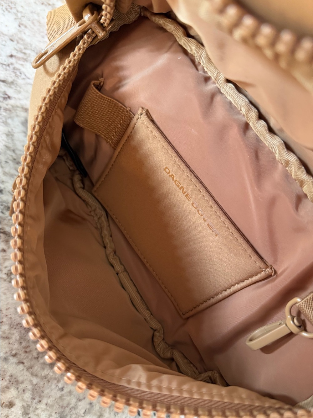 Dagne Dover Ace Neoprene Fanny Pack Camel - Picture 3 of 6